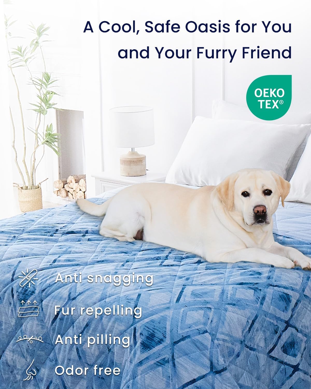 ZonLi Cooling BlanketKing Size Cooling Blanket with Breathable Fabric QMaxampgt04 Perfect for Hot Sleepers Relief from Night Sweats and Insomnia Ideal for Summer ampamp Warm ClimateRhombus Lattice