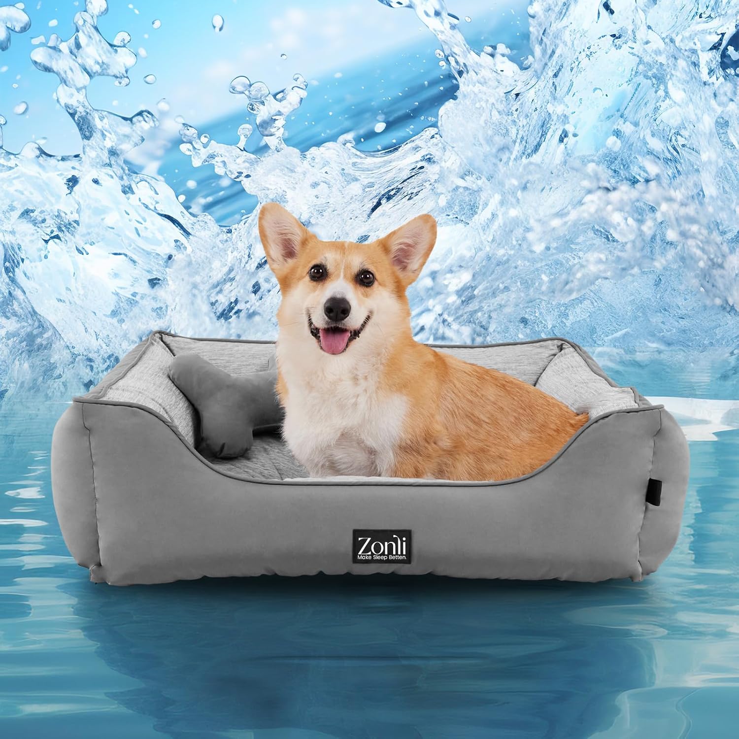 Cooling pad for dog crate top