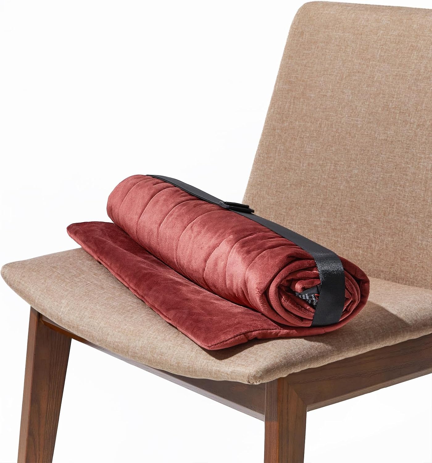 ZonLi Dutch Velvet USB Heated Pad for Chair Sofa and Couch Portable Cordless 5V Electric Heated Cushion with 3 Heat Levels 104F 140F includes 492feet USB Extension CableBurgundyBurgundy