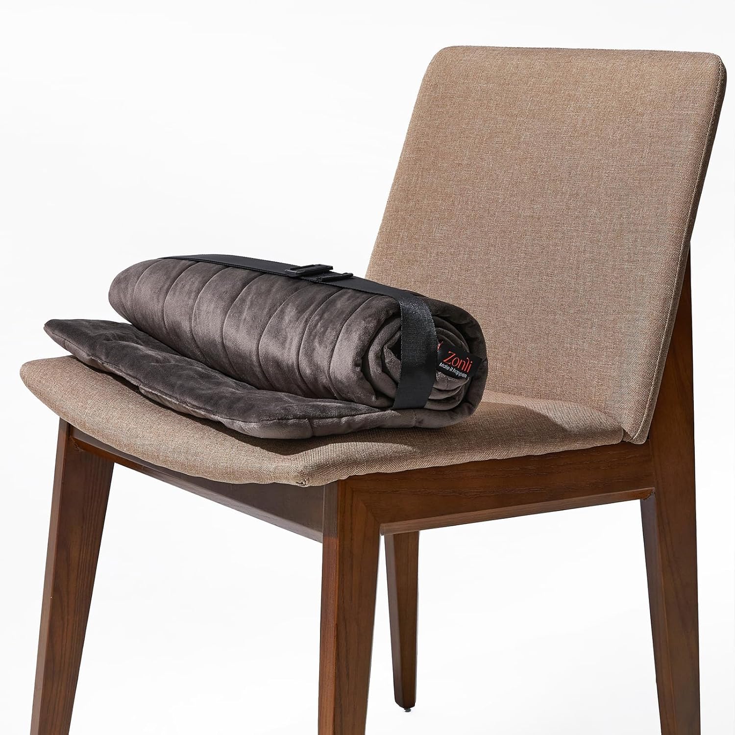ZonLi Dutch Velvet USB Heated Pad for Chair Sofa and Couch Portable Cordless 5V Electric Heated Cushion with 3 Heat Levels 104F 140F includes 492feet USB Extension CableBurgundyDark Gray