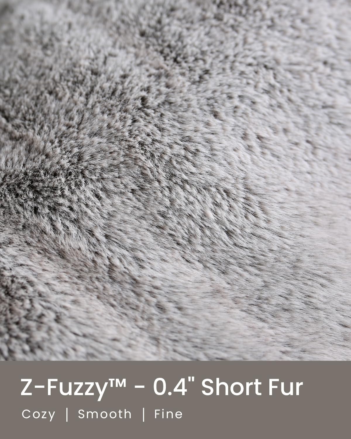 ZonLi Soft Body Pillow for Adults Memory Foam Full Body Pillow 20x54 Cozy Long Pillow for Sleeping Huggable Side Sleepers Pillow Machine Washable Faux Fur Cover with ZipperSoft Faux Fur
