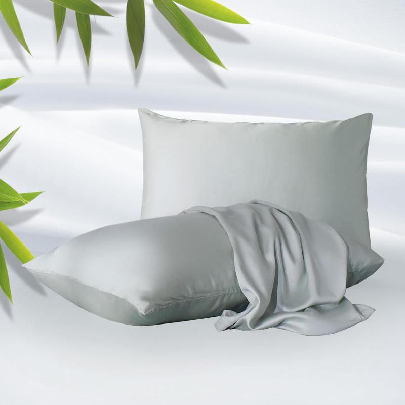 ZonLi ZMagic Cooling Pillow Cases King Size Set of 2 Viscose Derived from BambooSilky Soft Breathable Cold Pillow Covers Cooling Pillowcases for Hair and Skin 20x36 Inches08  Iceberg Green