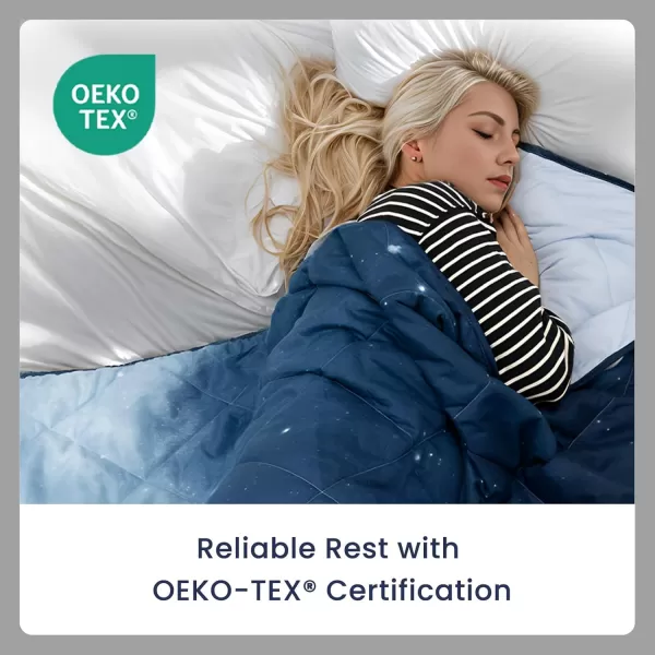 ZONLI Cooling Blanket  King Size ArcChill Cooling Blanket with Breathable Fabric QMaxampgt04 Perfect for Hot Sleepers Relief from Night Sweats and Insomnia Ideal for Summer ampamp Warm ClimateNight Sky