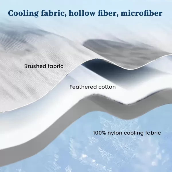 ZonLi Cooling Blanket King Size Cooling Blanket with Breathable Fabric Perfect for Hot Sleepers and Night Sweats Ideal for Summer ampamp Warm Climate Light Grey 90quotx108quot