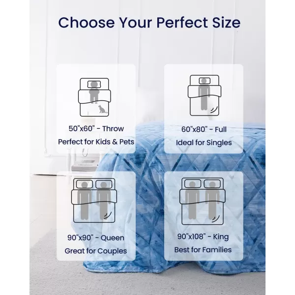 ZonLi Cooling BlanketKing Size Cooling Blanket with Breathable Fabric QMaxampgt04 Perfect for Hot Sleepers Relief from Night Sweats and Insomnia Ideal for Summer ampamp Warm ClimateRhombus Lattice