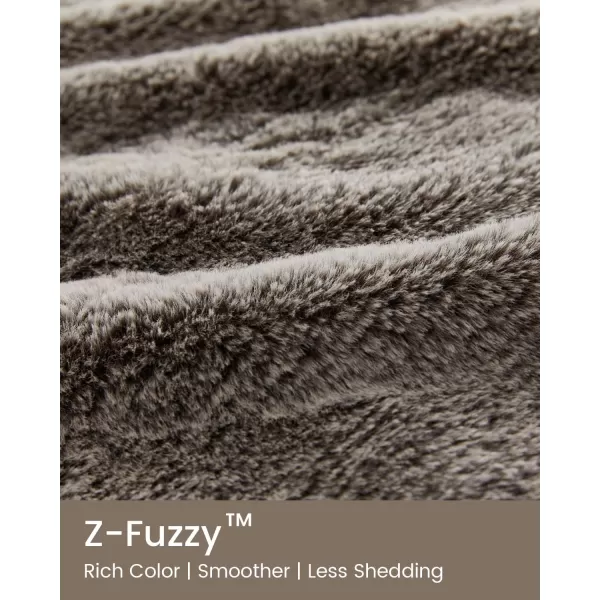 ZonLi Floor Futon Mattress Full Size 54quotx 80quot 3 Inch Soft Faux Fur Japanese Floor Mattress Foldable Fluffy Tatami Mattress Portable Dormitory Sleeping Pad Floor Lounger Bed for Adult Child Grey