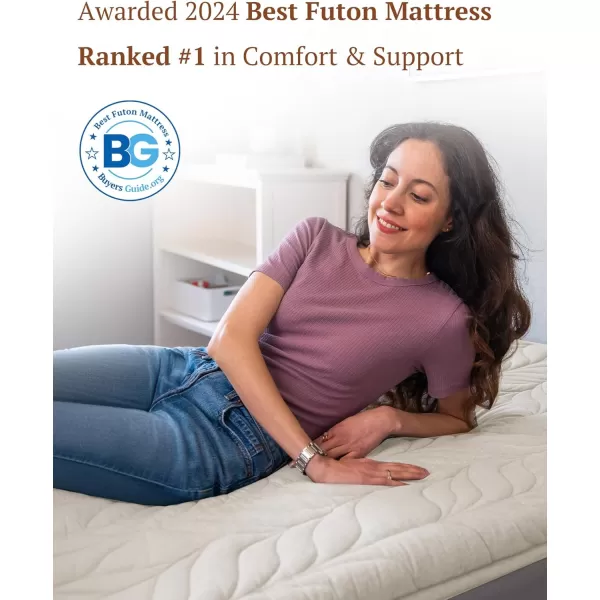 ZonLi Japanese Floor Mattress Futon Mattress Full Size Thicken Roll Up Tatami Mat w 100 Cotton Washable Cover Portable ampamp Foldable Floor Bed Mattress for Sleeping Dormitory Adult Kids CoffeeKhaki