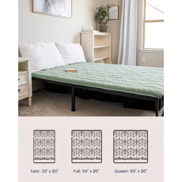 ZonLi Japanese Floor Mattress Futon Mattress Full Size Thicken Roll Up Tatami Mat w 100 Cotton Washable Cover Portable ampamp Foldable Floor Bed Mattress for Sleeping Dormitory Adult Kids CoffeeGreen