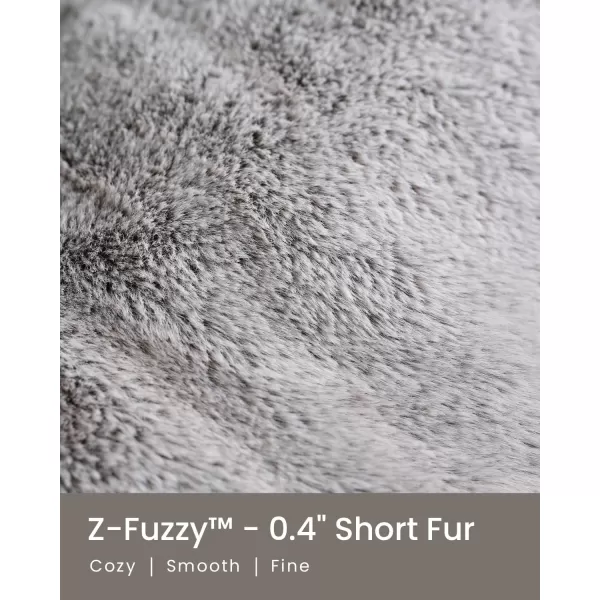 ZonLi Soft Body Pillow for Adults Memory Foam Full Body Pillow 20x54 Cozy Long Pillow for Sleeping Huggable Side Sleepers Pillow Machine Washable Faux Fur Cover with ZipperSoft Faux Fur