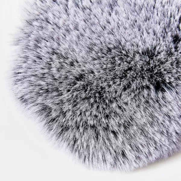 ZonLi TempControlled Faux Fur Weighted Eye Pillow SkinFriendly Inner Hot or Cold Pack for Stress Relief Sleep Travel and MeditationFoggy Blue