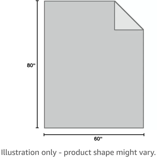 ZonLi Weighted Blanket 60x80 20lbs Queen Size Dark Grey for Adults High Breathability Heavy Blanket Soft Material with Premium Glass BeadsLight Grey