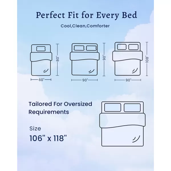 ZonLi ZMagic Cooling Comforter Hypoallergenic Bamboo Viscose Lightweight Breathable Soft Summer Blanket for Hot Sleepers Quickly Cooling Quilt for Night Sweats Iceberg Green Twin 60quotx80quot03  Navy Blue