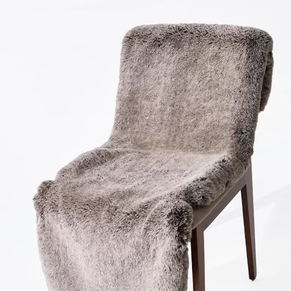 Zonli Luxury Faux Fur USB Heated Pad for Chair Sofa Couch and Car Portable Cordless5V Electric Heated Cushion with 3 Heat Levels 104F 140F Includes 492feet USB Extension CableCoffee