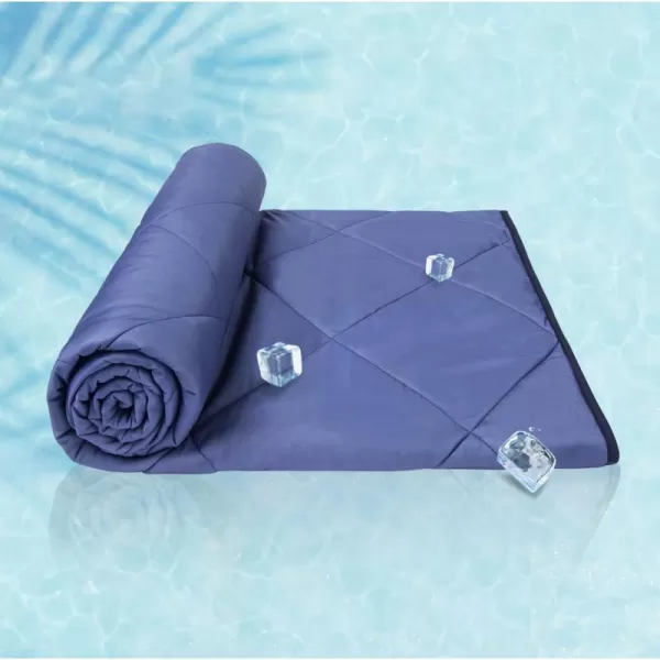 ZonLi Cooling Blankets for Hot SleepersAllSeason Lightweight Blanket for Night SweatsCool Blanket Absorbs Body Heat to Keep CoolQMax 045 Summer Blanket for Bed Sofa CouchDark Purple 50quotx60quot