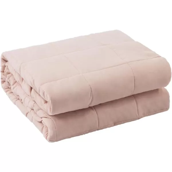 ZonLi Weighted Blanket 60x80 20lbs Queen Size Dark Grey for Adults High Breathability Heavy Blanket Soft Material with Premium Glass BeadsLight Pink