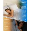imageZonLi Cooling Blanket for Hot Sleepers 50quotx70quot QMax 05 Lightweight Cool Touch Breathable Summer Blanket for Night Sweats AllSeason Cold Blankets Mist GrayDusk Blue