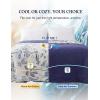imageZonLi Cooling Blanket for Hot Sleepers 50quotx70quot QMax 05 Lightweight Cool Touch Breathable Summer Blanket for Night Sweats AllSeason Cold Blankets Mist GrayCoastal Blue