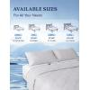 imageZonLi Cooling Blanket for Hot Sleepers 50quotx70quot QMax 05 Lightweight Cool Touch Breathable Summer Blanket for Night Sweats AllSeason Cold Blankets Mist GrayMist Gray