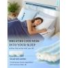 imageZonLi Cooling Blanket for Hot Sleepers 50quotx70quot QMax 05 Lightweight Cool Touch Breathable Summer Blanket for Night Sweats AllSeason Cold Blankets Mist GrayDusk Blue