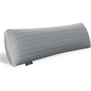 imageZonLi Memory Foam Body Pillow for Adults Long Pillow for Bed Firm Body Pillow for Side Sleeper Elegant Quilted Full Length Body Pillows Large 20x54 inch WhiteGrey
