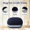 imageZonLi Weighted Pillow for Adults Hugger Pillow for Sensory Needs Memory Foam Sensory Body Pillows Soothe Stress or Anxiety The Perfect Sleep aid for a Sensory Room 65lbs Navy BlueNavy Blue