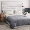 imageZonLi Duvet Cover for Weighted Blanket Grey 60 x 80 Breathable Soft Duvet Cover Queen Size Removable Cooling Comforter Cover for All SeasonLight Grey