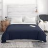 imageZonLi Duvet Cover for Weighted Blanket Grey 60 x 80 Breathable Soft Duvet Cover Queen Size Removable Cooling Comforter Cover for All SeasonNavy Blue
