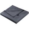 imageZonLi Duvet Cover for Weighted Blanket Grey 60 x 80 Breathable Soft Duvet Cover Queen Size Removable Cooling Comforter Cover for All SeasonDark Grey