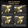 imageRAVS Butane Torch Soldering Torches Tool Gold Butane is Not Included