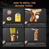 imageRAVS Butane Torch Soldering Torches Tool Pink Butane is Not Included