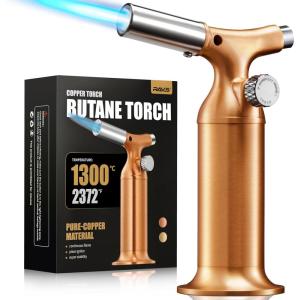 imageRAVS Butane Torch Soldering Torches Tool Pink Butane is Not Included