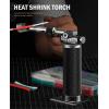 imageRAVS 16piece Butane Torch Kit Soldering Torch Kit with 100 pcs Waterproof Wire Connectors with 140 pcs Heat Shrink Tubing Kit Cordless Butane Soldering Iron Kit without FuelRBT600D