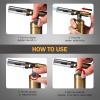 imageRAVS Butane Torch Lighter Refillable Kitchen Torch for Creme Brulee with Adjustable Flame Copper Torch for Jewelry Making with Pinpoint Flame Copper Soldering Torches for Resin Art Craft