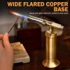 imageRAVS Butane Torch Lighter Refillable Kitchen Torch for Creme Brulee with Adjustable Flame Copper Torch for Jewelry Making with Pinpoint Flame Copper Soldering Torches for Resin Art Craft