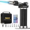 imageRAVS 16piece Butane Torch Kit Soldering Torch Kit with 100 pcs Waterproof Wire Connectors with 140 pcs Heat Shrink Tubing Kit Cordless Butane Soldering Iron Kit without FuelRBT600C