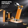 imageRAVS Butane Torch Lighter Creme Brulee Torch with Adjustable Flame Kitchen Torch for Baking BBQ DIY Christmas Gifts Stocking Stuffers Gifts for Women Orange Butane Gas Not IncludedSunset Orange