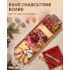 imageAcacia Wood Tray 118 x 47 in Small Charcuterie Board ampamp Wood Serving Board Rectangular Wooden Tray ampamp Display Trays Wood Serving Platter for Cheese ampamp Cracker Cookie Bread Butterampamp Bathroom Decor