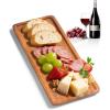 imageAcacia Wood Tray 118 x 47 in Small Charcuterie Board ampamp Wood Serving Board Rectangular Wooden Tray ampamp Display Trays Wood Serving Platter for Cheese ampamp Cracker Cookie Bread Butterampamp Bathroom Decor