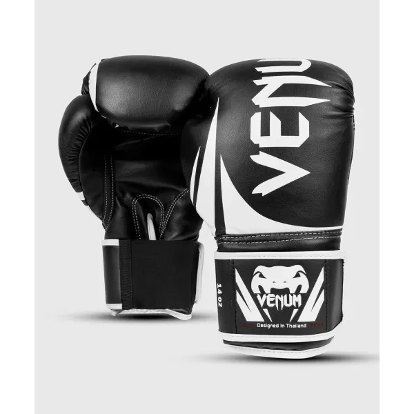 imageVenum Challenger 20 Boxing GlovesBlackWhite