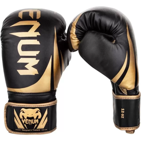 imageVenum Challenger 20 Boxing GlovesBlackGold