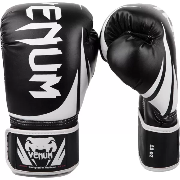 imageVenum Challenger 20 Boxing GlovesBlackWhite