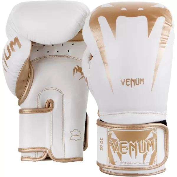 imageVenum Giant 30 Boxing Gloves  Nappa LeatherWhiteGold