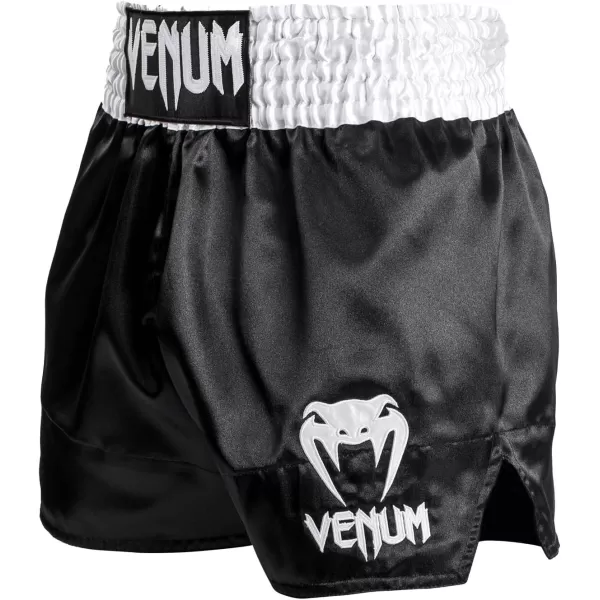 imageVenum Classic Muay Thai ShortsBlackWhiteWhite