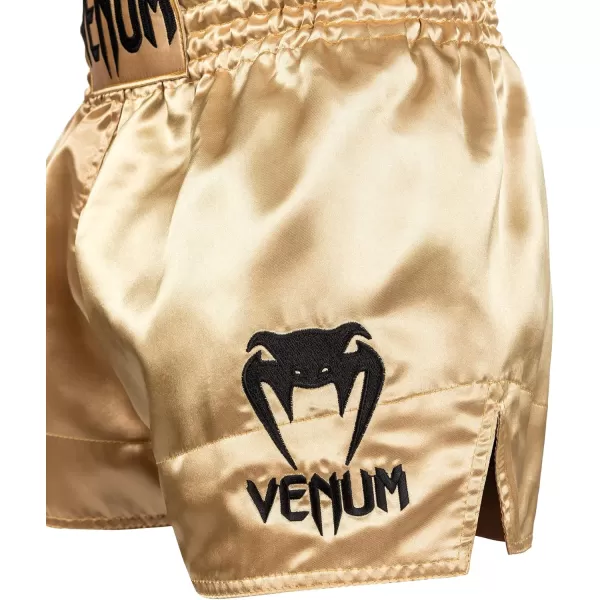 imageVenum Classic Muay Thai ShortsGoldBlack