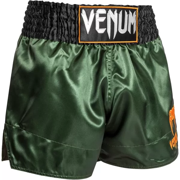 imageVenum Classic Muay Thai ShortsGreenBlackGold