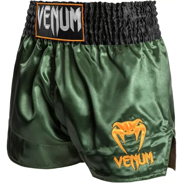 imageVenum Classic Muay Thai ShortsGreenBlackGold