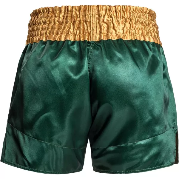 imageVenum Classic Muay Thai ShortsGreenGoldWhite