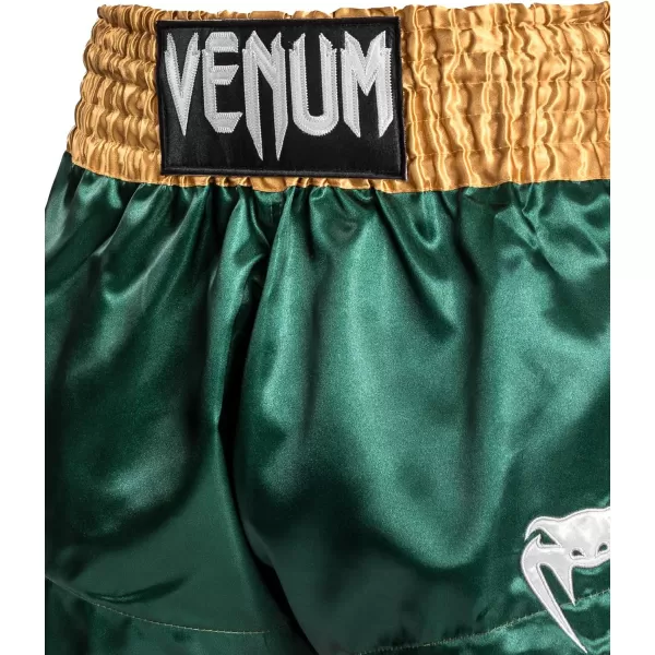 imageVenum Classic Muay Thai ShortsGreenGoldWhite