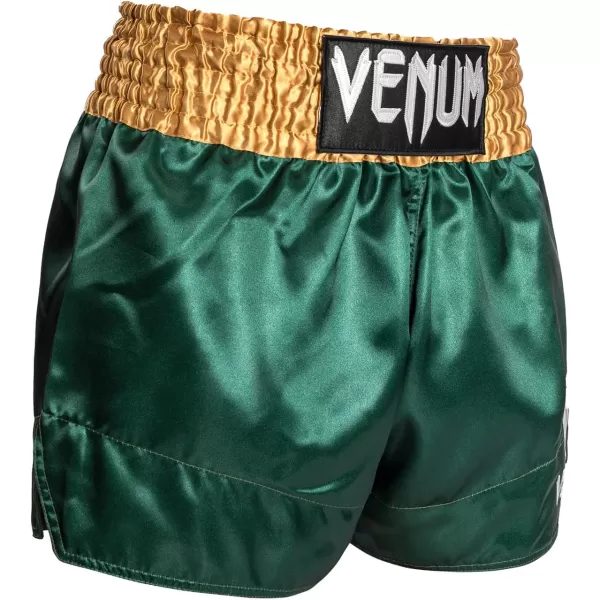 imageVenum Classic Muay Thai ShortsGreenGoldWhite