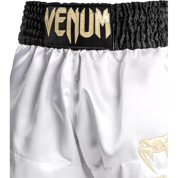 imageVenum Classic Muay Thai ShortsWhiteBlack Gold